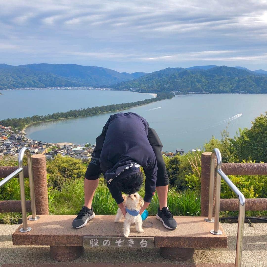 山本湧さんのインスタグラム写真 - (山本湧Instagram)「天橋立行ってきたよ〜！(*'▽'*) #股のぞき」4月30日 10時47分 - yamamoto__yu