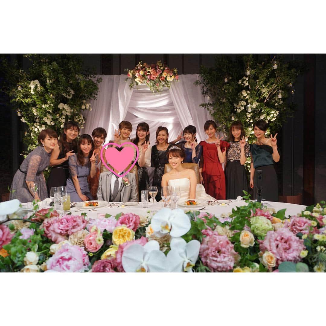 竹田愛さんのインスタグラム写真 - (竹田愛Instagram)「ゆづかちゃんの結婚式🧖‍♀️✨ たくさんの愛に包まれた素敵な結婚式で、たくさん幸せをもらいました♡ ゆづかちゃん本当にすごくすごく綺麗だったよ😭💓💓 これからも末永くお幸せにね♡ 本当におめでとう♡♡」4月30日 11時50分 - megchun63