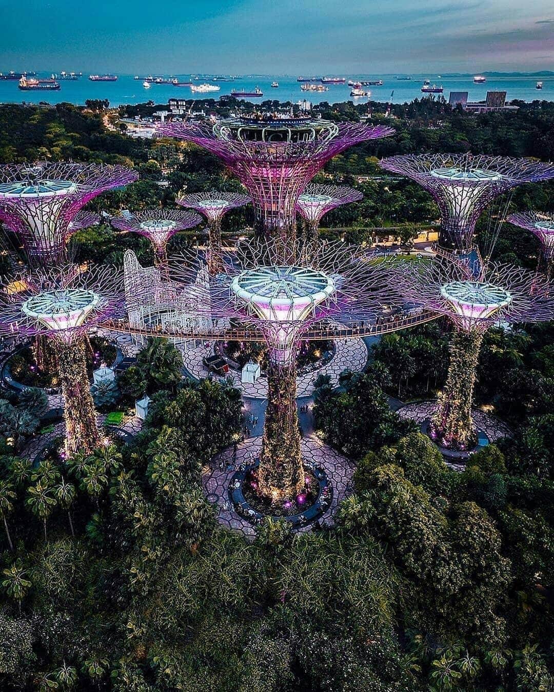 instagoodさんのインスタグラム写真 - (instagoodInstagram)「Breathtaking architecture in Singapore 🍃 Which one is your favorite, 1-2-3-4-5-6? 😍 📸 by: @kevouthere #watchthisinstagood to be featured」4月30日 12時57分 - instagood