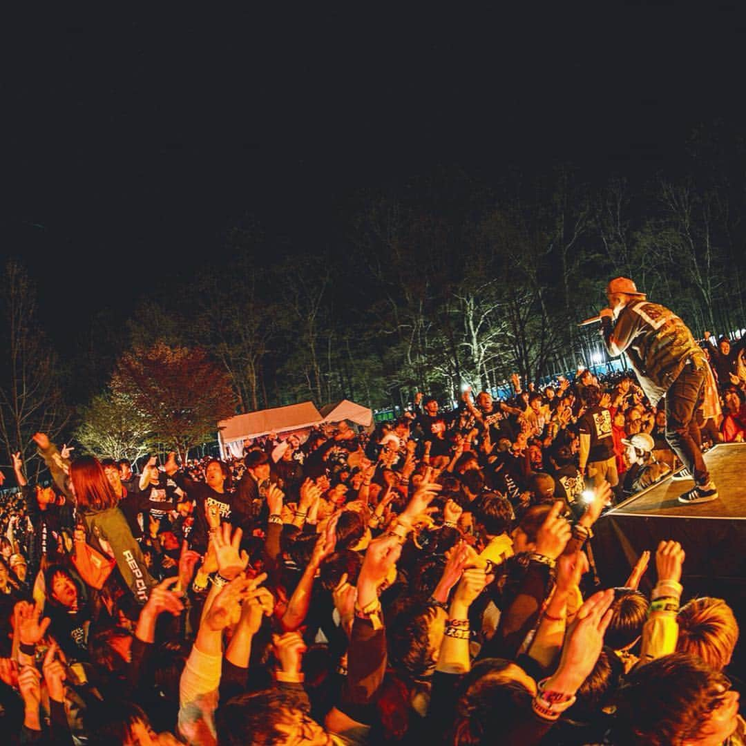 N∀OKIさんのインスタグラム写真 - (N∀OKIInstagram)「ARABAKI ROCK FEST.2019  寒い中 最後まで  爆裂宮城  東北 UP  ごおっつぁんした 素晴らしく楽しかったんや  また仙台ツアーで お逢いましょう  #ARABAKI2019 #荒吐」4月30日 13時03分 - chairoy1945