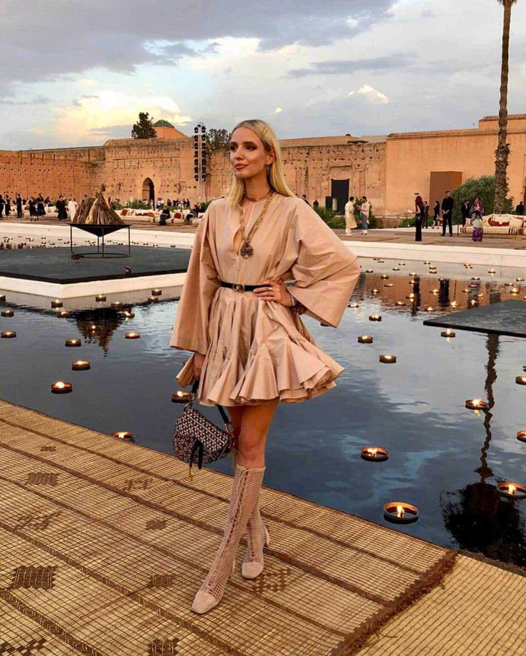 レオニー・ハンネさんのインスタグラム写真 - (レオニー・ハンネInstagram)「The @dior Cruise Show in Marrakech was a dream... ✨ Anzeige/Ad Thank you Dior for making me part of #DiorCommenGround - The most beautiful and inspiring show I’ve ever attended. I’m still in ‘Aww’ looking at last nights videos. Wait for all the stories... 🤗💛 #Dior #DiorCruise2020 #Marrakech」4月30日 18時34分 - leoniehanne