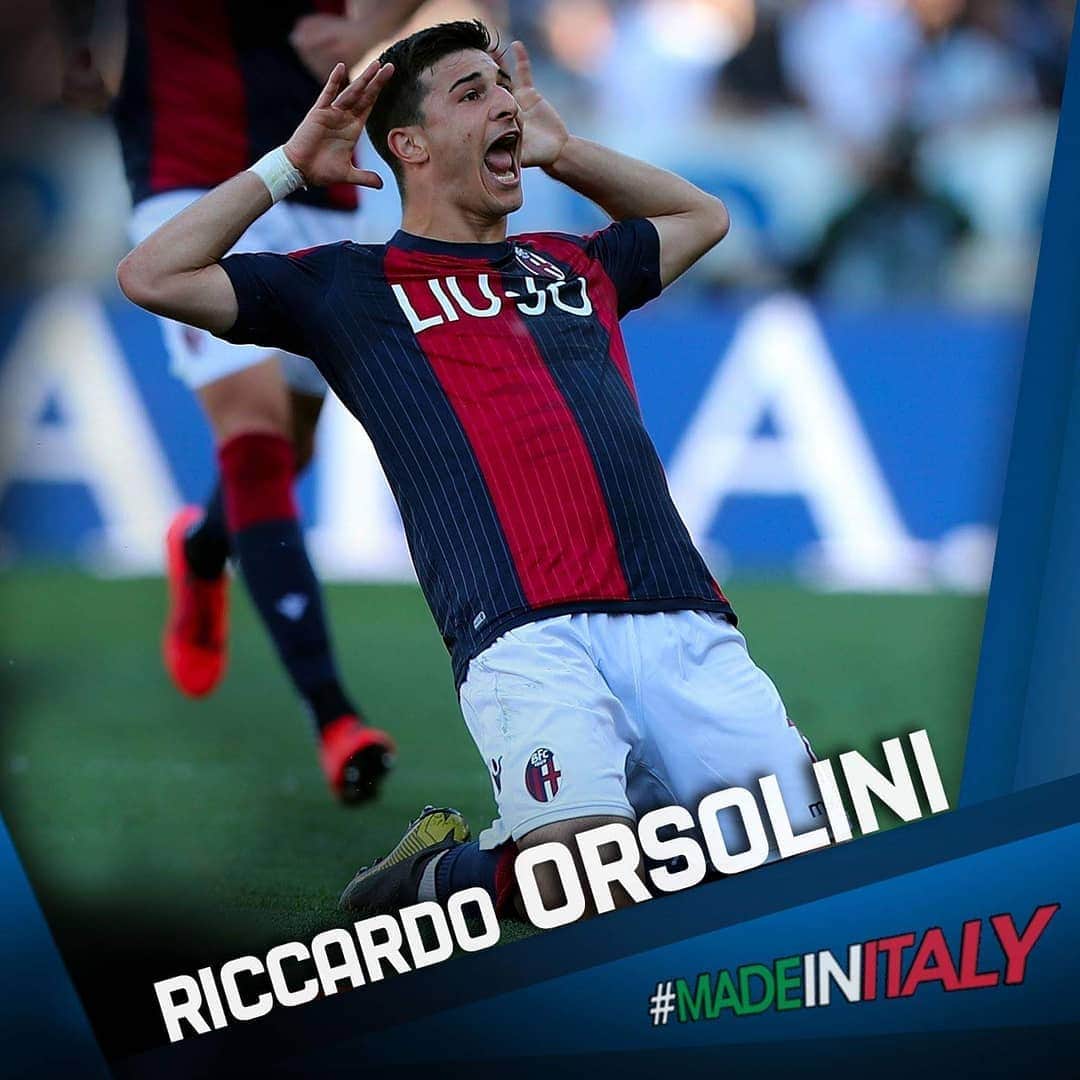 サッカーイタリア代表さんのインスタグラム写真 - (サッカーイタリア代表Instagram)「#MadeInItaly 🇮🇹 💙#Azzurrini in #campionato: gol, assist e tanta qualità: @riccardo_orsolini7 sempre più protagonista nel Bologna . Anche nella vittoria contro l’Empoli il suo contributo è stato importante. Prosegue incessante la sua ascesa a suon di prestazioni maiuscole . . #VivoAzzurro」4月30日 18時38分 - azzurri