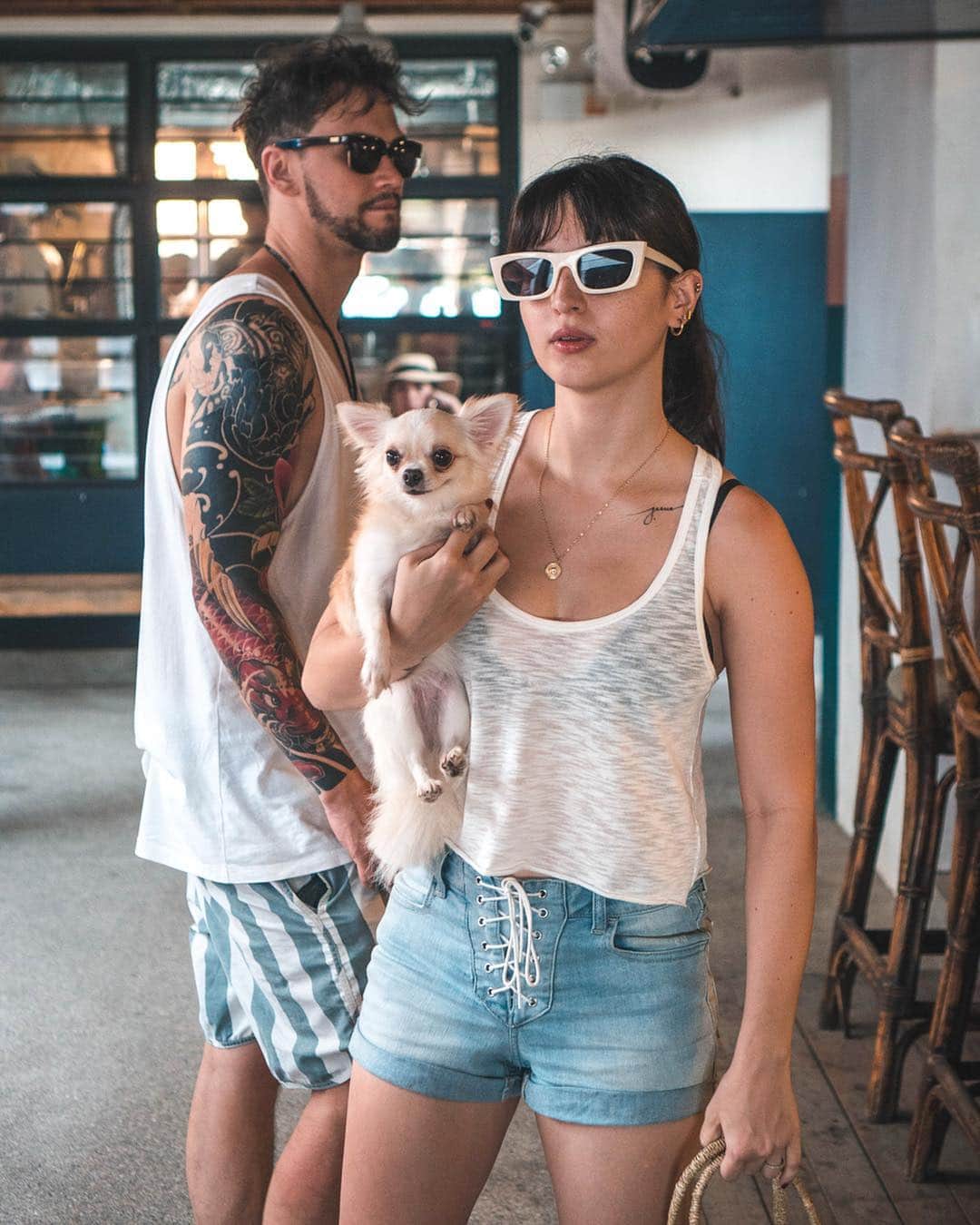 Coleen Garciaさんのインスタグラム写真 - (Coleen GarciaInstagram)「Short trip with my favorite person + favorite squirrelly thing 😀」4月30日 13時43分 - coleen