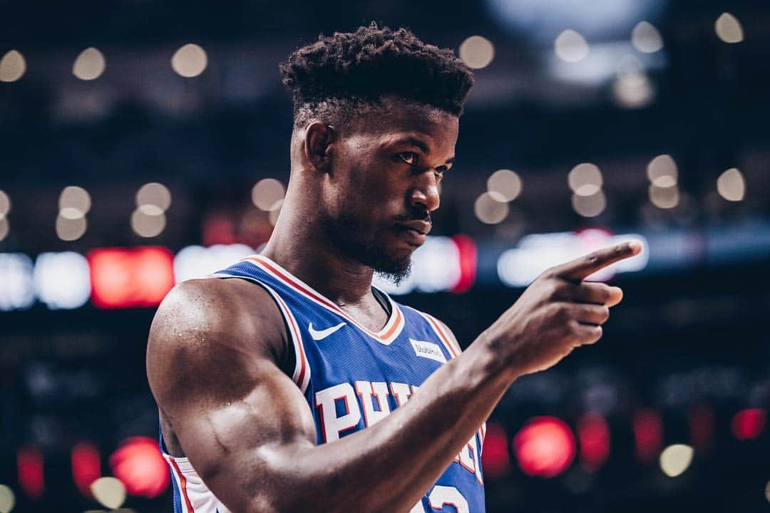 ジミー・バトラーさんのインスタグラム写真 - (ジミー・バトラーInstagram)「it’s Jimmy not James. 1-1. see you at the crib PHILA..」4月30日 13時56分 - jimmybutler