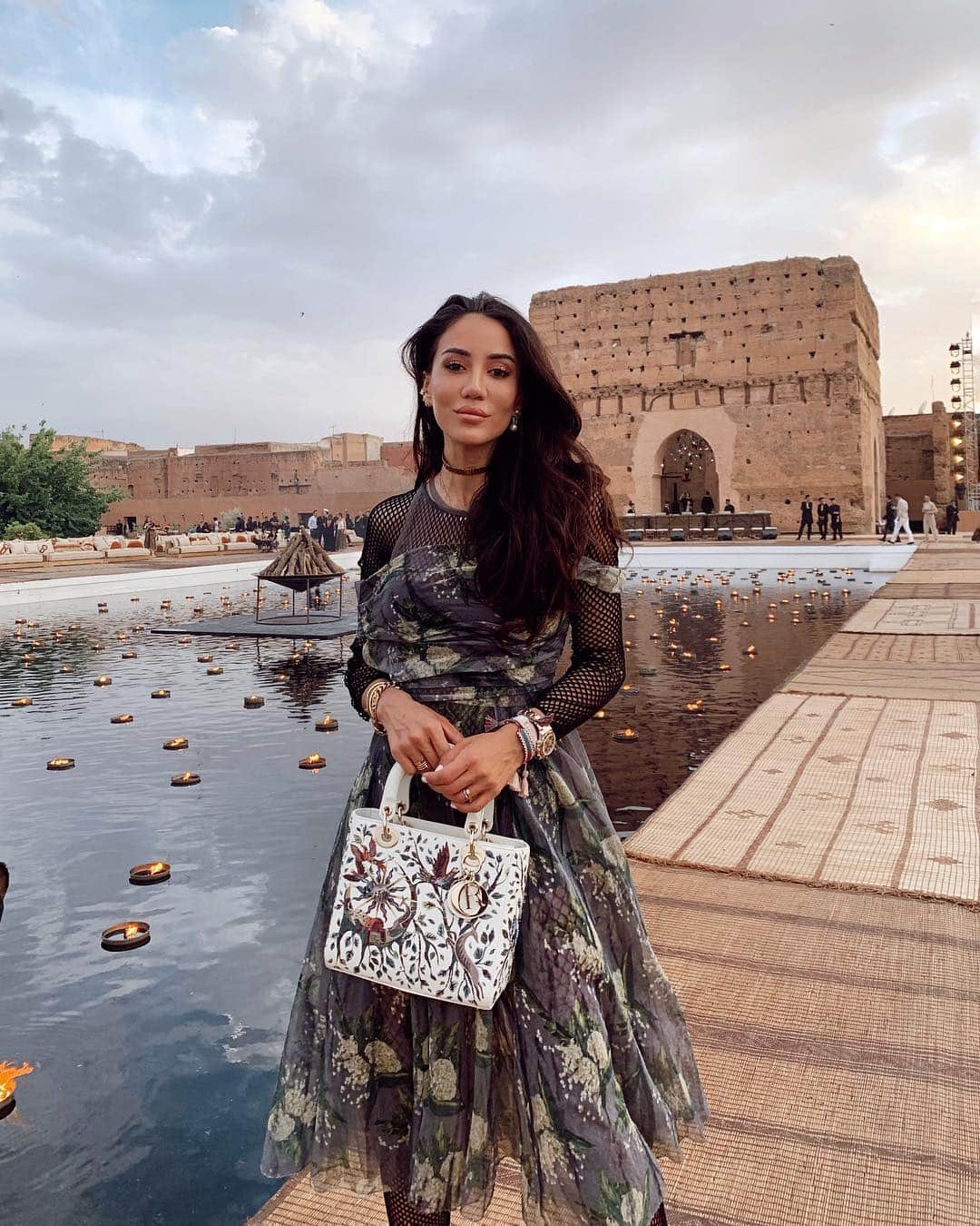 Tamara Kalinicさんのインスタグラム写真 - (Tamara KalinicInstagram)「Most stunning location I have ever seen for a fashion show! Thank you @dior for having me at your #diorcruise show in Marrakesh, I have so many stunning pictures that can not wait to share with you guys! #DiorCommonGround #mariagraziachiuri」4月30日 15時56分 - tamara