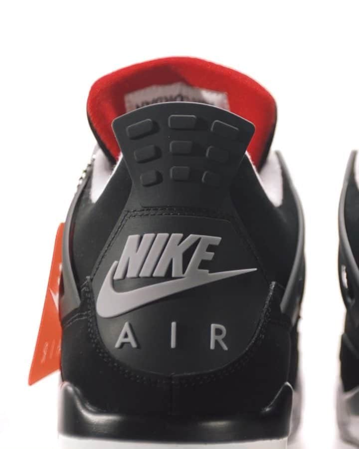 Jordanのインスタグラム：「Made from the finest ingredients. The #AirJordan IV ‘Bred’ drops Saturday in full-family sizing.」