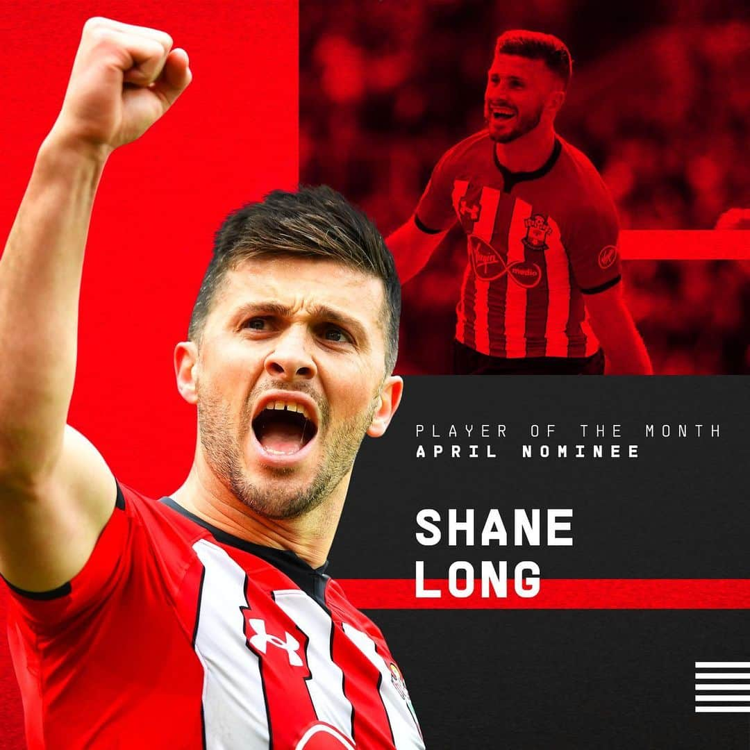 サウサンプトンFCさんのインスタグラム写真 - (サウサンプトンFCInstagram)「4️⃣ in 5️⃣ AND a @premierleague record! Double tap ❤️ if Shane Long should be the #PL player of the month 💚↔️ #saintsfc」5月1日 2時42分 - southamptonfc