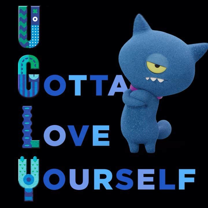 ピットブルのインスタグラム：「That's what UGLY really means to this #UglyDog! Don't miss @uglydolls in theaters this Friday. Dale!」