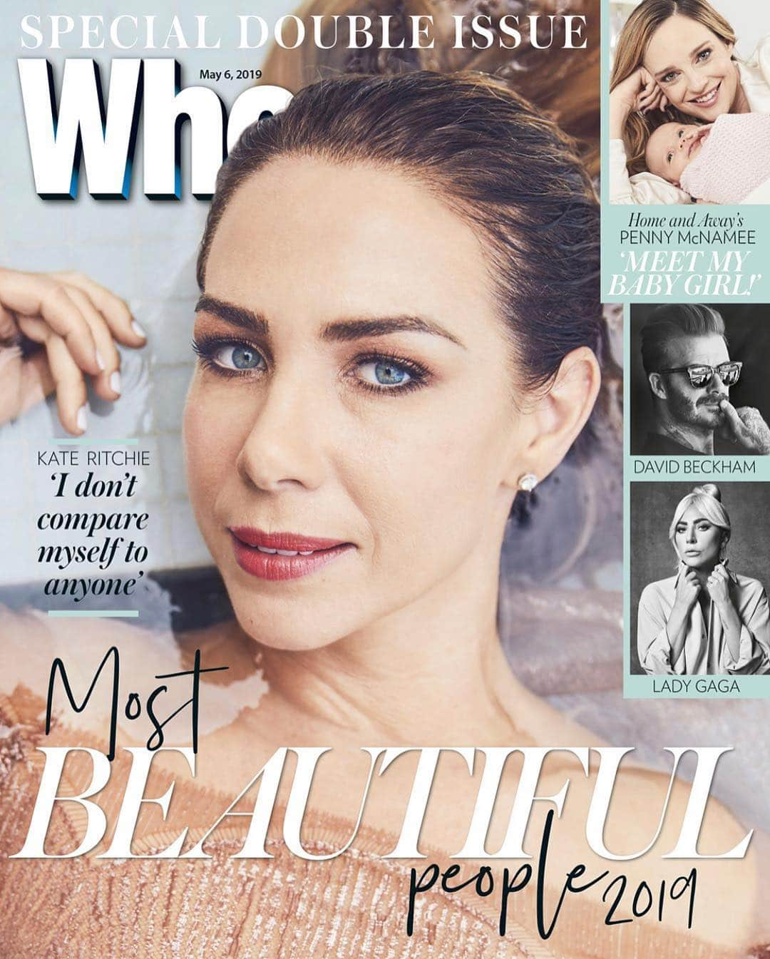 Steven Khalilさんのインスタグラム写真 - (Steven KhalilInstagram)「The elegant @kateritchieofficial floats in #StevenKhalil on the cover of @whomagazine’s annual Most Beautiful People issue. #WHOMostBeautiful #KateRitchie Styling @jess_pecoraro  Photo @jasonierace」4月30日 19時15分 - steven_khalil