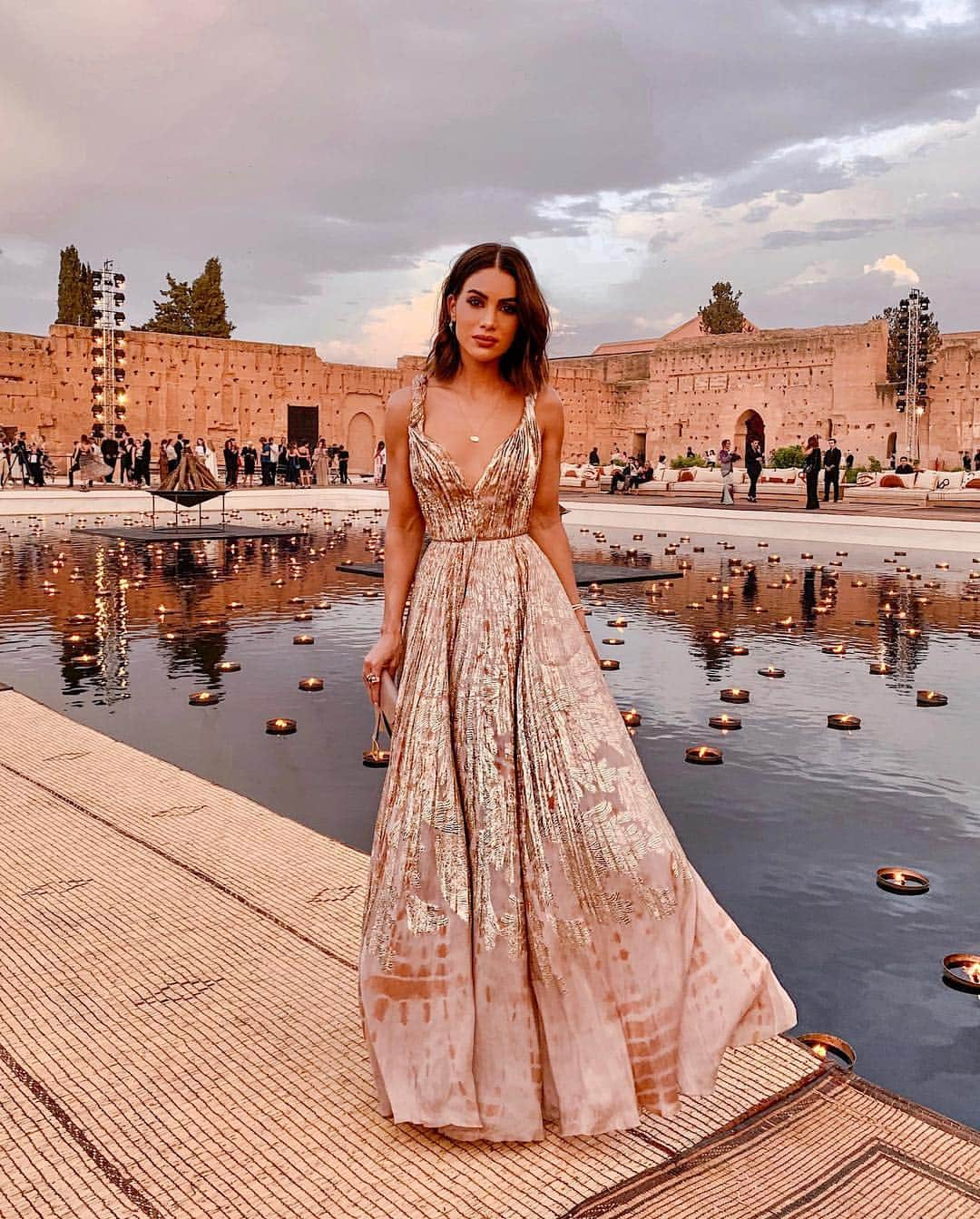 Camila Coelhoさんのインスタグラム写真 - (Camila CoelhoInstagram)「What a magical night! Thanks @dior for showing your #DiorCruise collection in Marrakech, in the dreamiest way possible! I will forever remember this (from the venue, to the gorgeous collection and Diana Ross’s epic surprise performance )💘 Bravo #mariagraziachiuri ——— Que noite mágica!!! Uma daquelas que vai ficar pra sempre na memória, e que já me vejo contando para meus filhos (que ainda não tenho haha) veja no stories!」4月30日 19時43分 - camilacoelho