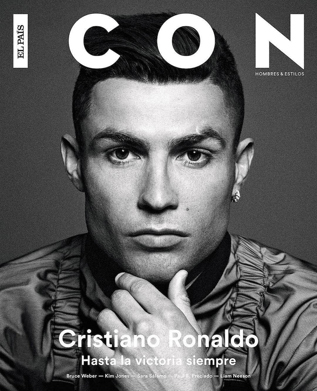 ディースクエアードさんのインスタグラム写真 - (ディースクエアードInstagram)「Champion @cristiano on the cover of @icon_elpais wearing #Dsquared2 pic by @gorkapostigo #D2Editorials」4月30日 20時33分 - dsquared2