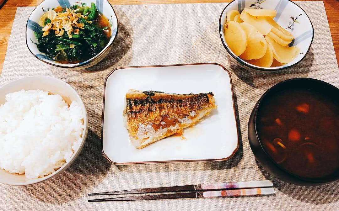 岡村いずみさんのインスタグラム写真 - (岡村いずみInstagram)「#ありがとう平成定食」4月30日 20時54分 - mie_1225