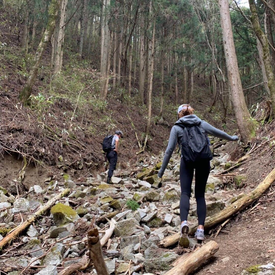 Risako Yamamotoさんのインスタグラム写真 - (Risako YamamotoInstagram)「GWに楽しみにしていたコトのひとつ🗓 大野DOJYOの登山イベント、金剛山へ🥾⛰🌳 ・ ・ 普段のトレーニングやランニングとはまた違った、楽しさを満喫！ 自然の中で感じた空気感、最高🌳✨ ・ ・ 山頂でみんなで頂いたご飯は格別に美味しく感じました🙏🏻♥️ 大野DOJYOの皆さま、楽しいイベントの企画から準備まで有難うございました☺︎♡ ・ ・ #金剛山 #登山 #ハイキング #大野DOJYO #GW @ohnodojyo」4月30日 21時02分 - risako_yamamoto