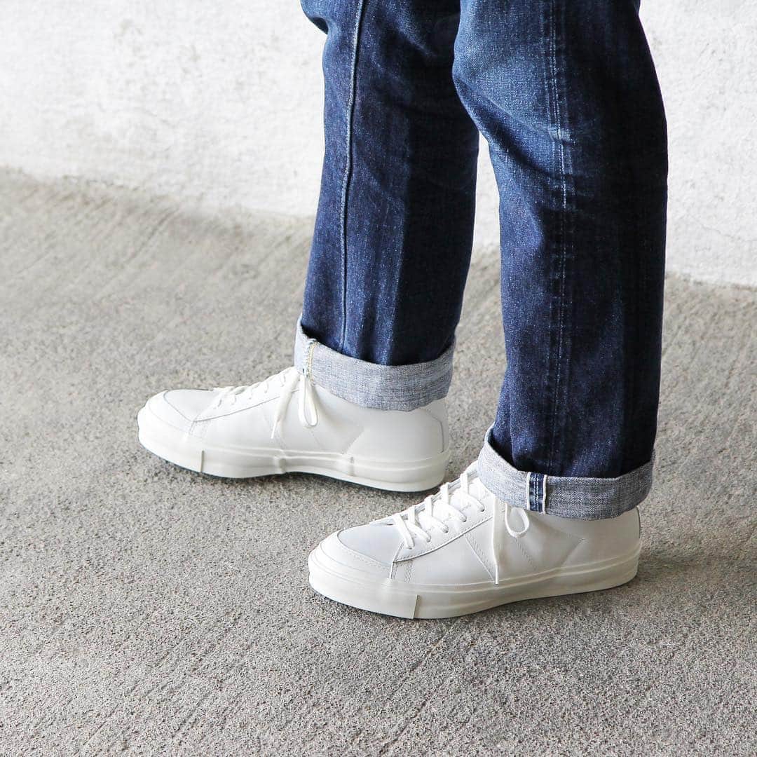 のインスタグラム：「BLACKTOP LOW / WHITE #moonstar #finevulcanized #blacktoplow #madeinkurume」