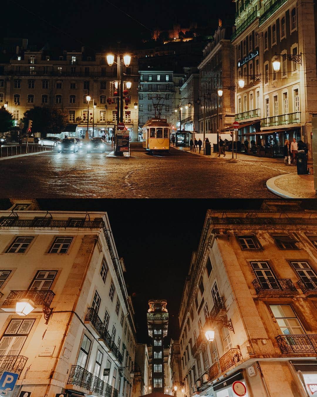 Putri Anindyaさんのインスタグラム写真 - (Putri AnindyaInstagram)「#reallifemoviescenes First evening in Lisbon // this was my greeting scene when i first landed in the capital of Portugal. This city’s night scene is very cinematic. Just the way i like it.」4月30日 21時55分 - puanindya