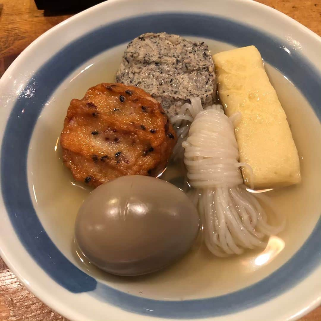 高木三四郎さんのインスタグラム写真 - (高木三四郎Instagram)「‪#平成最後の日 の晩ご飯はとにかく美味しいところで食べたかったので道場近くのこちらへ。牡蠣のおでんがプリップリで絶品でした！また行こう！‬ ‪こなから 本店‬ ‪東京都文京区湯島1-9-6 ‬ ‪https://tabelog.com/tokyo/A1310/A131002/13003542/‬ #神田明神 #御茶ノ水 #ddtpro #プロレス #道場 #おでん #食べログ」4月30日 22時06分 - t346fire