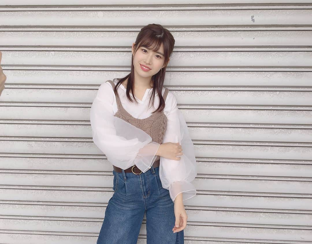 佐藤朱さんのインスタグラム写真 - (佐藤朱Instagram)「握手会、今日もいーっぱい楽しめました！ありがとう！ 平成の締めくくり一緒にできましたね😌 . 令和最初の握手会は何を着ようかな〜 #平成最後 #握手会 #GW」4月30日 22時34分 - akari_miyagi