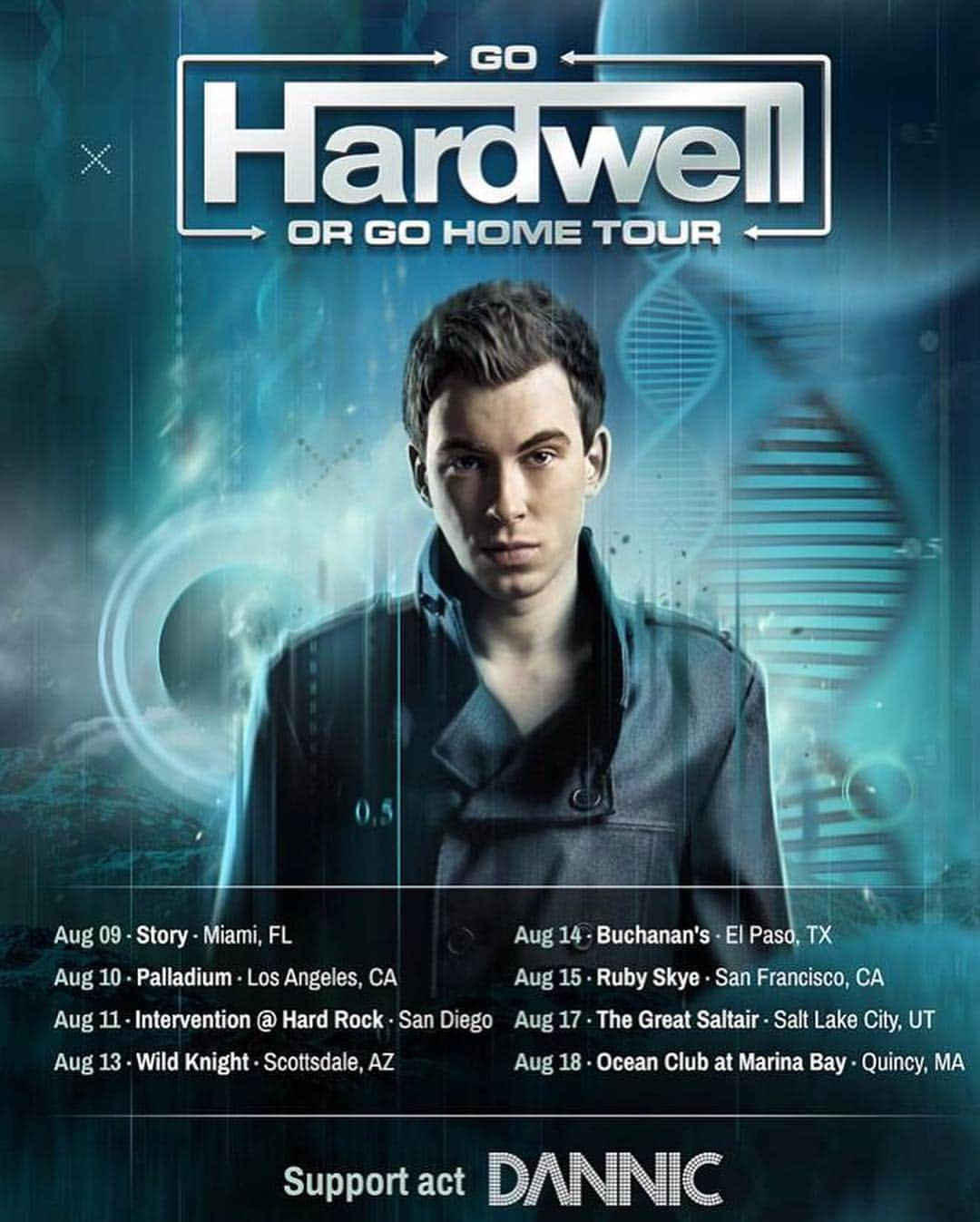 ハードウェルさんのインスタグラム写真 - (ハードウェルInstagram)「I was so happy to announce the first "Go Hardwell Or Go Home" tour in the US in 2013! Played 8 dates and was able to break the house down💪 Did you catch me at a GHOGH show? #StoryOfHardwell」4月30日 22時37分 - hardwell