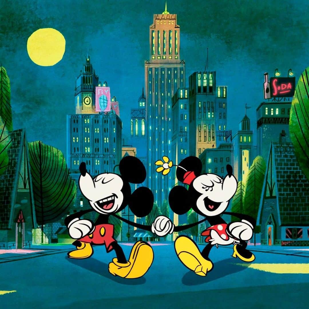 ミッキーマウスさんのインスタグラム写真 - (ミッキーマウスInstagram)「Just stroll with it! 🌃❤️」4月30日 23時00分 - mickeymouse