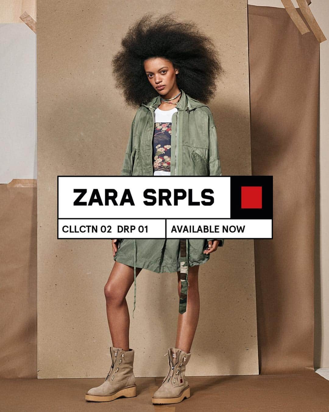 ZARAさんのインスタグラム写真 - (ZARAInstagram)「ZARA SRPLS INTRODUCES THE SECOND CHAPTER The collection takes on a new softer palette and attitude for Spring. For Women gentle pastels and washed out shades of khaki take on a slouchy relaxed silhouette in new tactile fabrications. *Check country availability」4月30日 23時03分 - zara