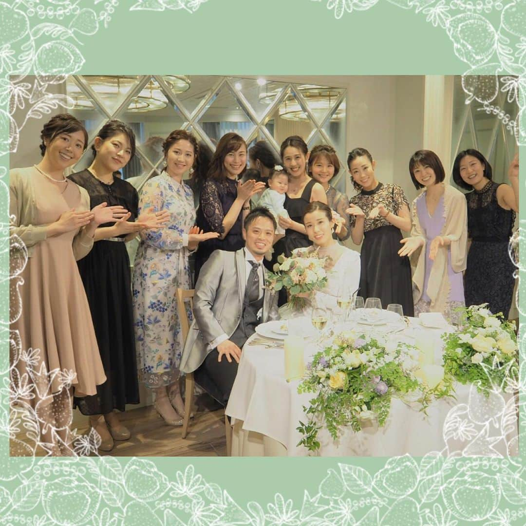 桜帆ゆかりさんのインスタグラム写真 - (桜帆ゆかりInstagram)「平成最後の結婚式👰💒🤵💓✨👏💍 🕊 ✨ 大好きな同期、#真輝いづみ さおちゃんの結婚式に参列してきました✨式場決まった時にちゃほ、絶対好き！って言ってくれて、すんごく可愛い式場だし、さおちゃんがプリンセスで👸🏻可愛いし綺麗だし眼福でした🙈💞 ✨ ✨ さおちゃんの優しさ・包容力にいつも甘えてしまいますが、旦那様はそんなさおちゃんを満面の笑みで受け止めてくれる本当に優しさに満ちた素敵な方なのです🤵👏 ✨ ✨ ✨ 恐れ多くも『サンクスバイト』でさおちゃんからケーキ🍰嬉しかったー❤️ ✨ ✨ ✨ 素敵すぎる結婚式に出席できて本当に嬉しかった🥰❤️ 令和も楽しみだなぁ😌 ✨ ✨ ✨ ✨ ✨ #happywedding  #平成最後  #平成最後の結婚式  #93期  #さおちゃんおめでとう  #サンクスバイト  #ほろ酔いでサプライズで呼ばれて  #酔っぱらいのおじさんが花嫁に絡んでる図  #今回も天使ちゃんたちに癒されてました」4月30日 23時36分 - chahoroo93