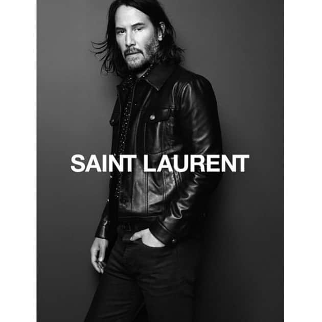 ELLE Polandさんのインスタグラム写真 - (ELLE PolandInstagram)「Keanu Reeves wystąpił w najnowszej kampanii Saint Laurent 🖤 Autorem zdjęć jest David Sims. Jak wam się podoba aktor w roli modela? @ysl #keanureeves #campaign #aw19 #ellepl #fashion #blackandwhite」4月30日 23時30分 - ellepolska