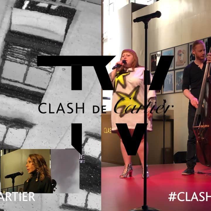 The Reality Showのインスタグラム：「Clash de Cartier launch. Spikes, cute kids DJing, ballerinas vs guitarists, & more.  Day two of the Parisian extravaganza where we debuted our #clashdecartier TV.  @cartier  Artist still photos: Stéphane Feugere」