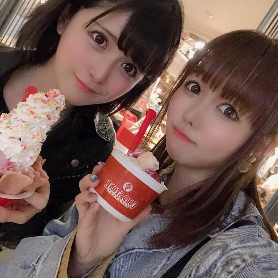 ハルナさんのインスタグラム写真 - (ハルナInstagram)「． 久しぶりに﻿ #COLDSTONE の﻿ ストロベリーショートケーキセレナーデ🍰❤️﻿ ﻿ これが一番好き！安定！﻿ イチゴ最高！﻿ ﻿ #コールドストーン #ストロベリーショートケーキセレナーデ #アイス #甘党 #ice #COLDSTONE #instagood #instafafood #instalike #cute #like #photooftheday #followme #instadaily」4月30日 23時42分 - haruna_h616