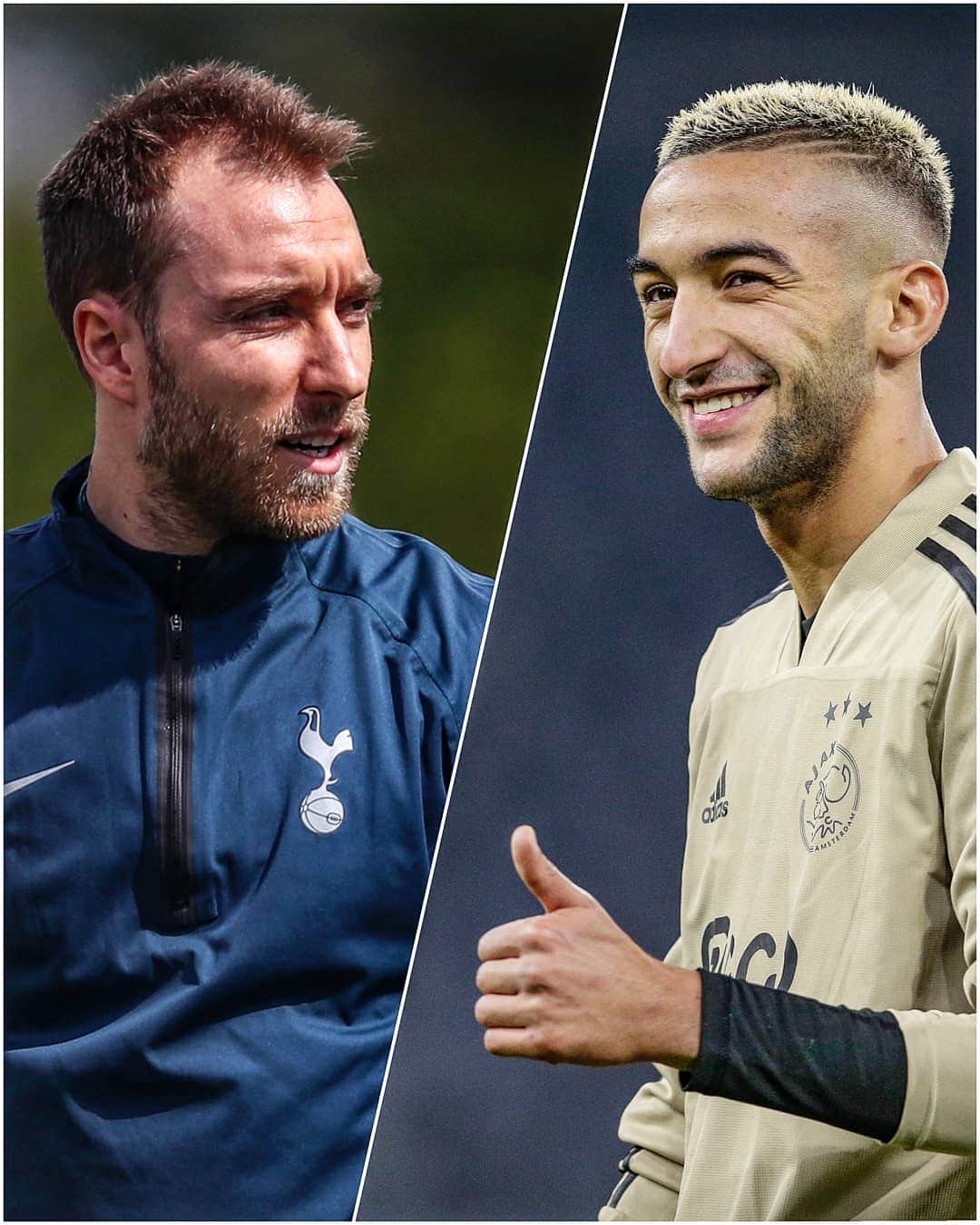 UEFAチャンピオンズリーグさんのインスタグラム写真 - (UEFAチャンピオンズリーグInstagram)「You can only pick one. Who gets the No🔟 shirt: Eriksen or Ziyech? 🤔」4月30日 23時44分 - championsleague