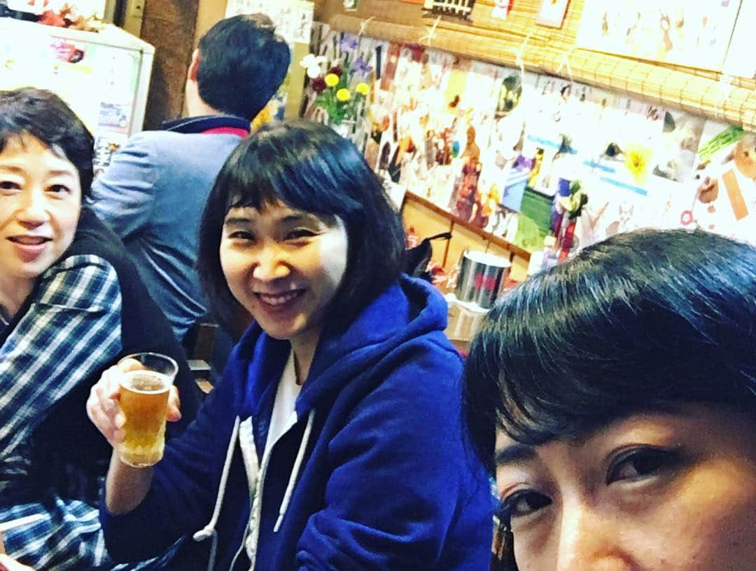 椿鬼奴さんのインスタグラム写真 - (椿鬼奴Instagram)「令和になる！の飲みはこのメンバー！ #グランジ大 #llr福田 #ブチ#高橋さん」5月1日 0時08分 - tsubakioniyakko