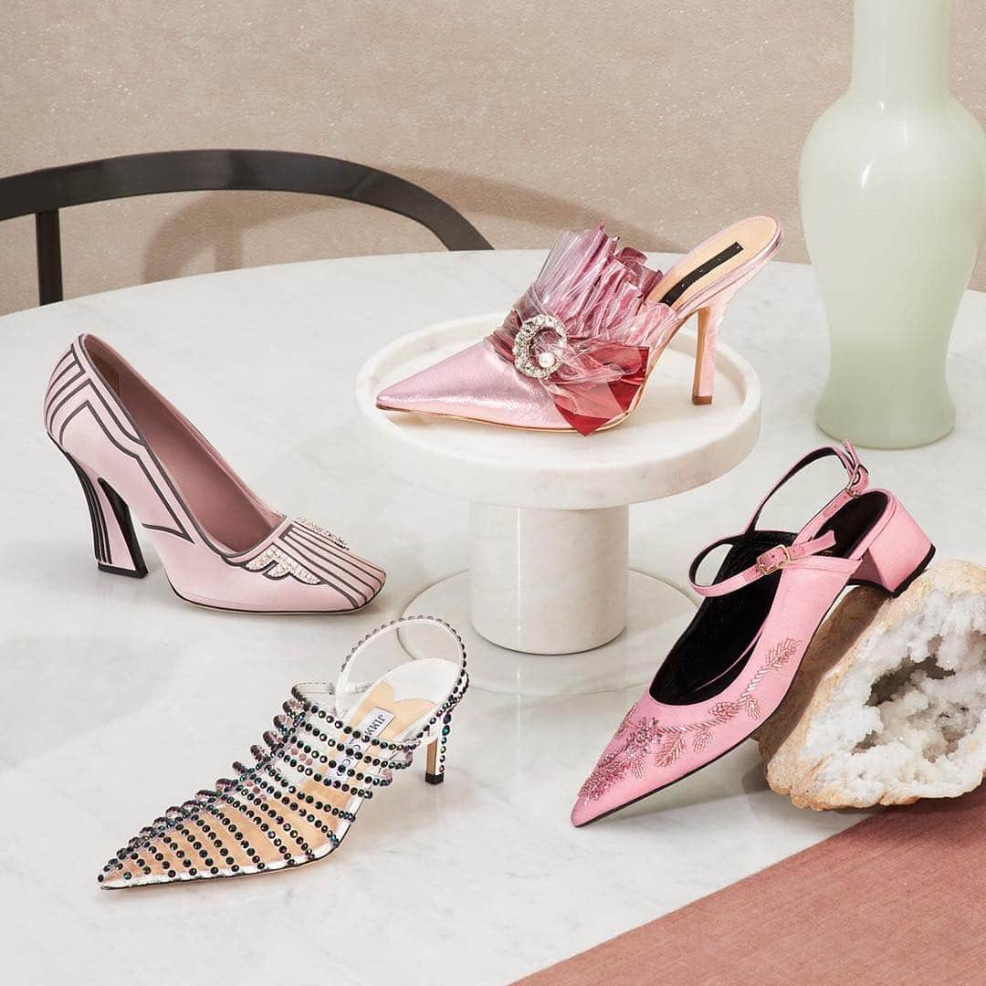 MATCHESFASHION.COMさんのインスタグラム写真 - (MATCHESFASHION.COMInstagram)「From embellished pairs to exclusive styles, shop our heels edit at the link in bio, including @jimmychoo, @midnight_zerozero and @fendi 💕」5月1日 0時46分 - matches