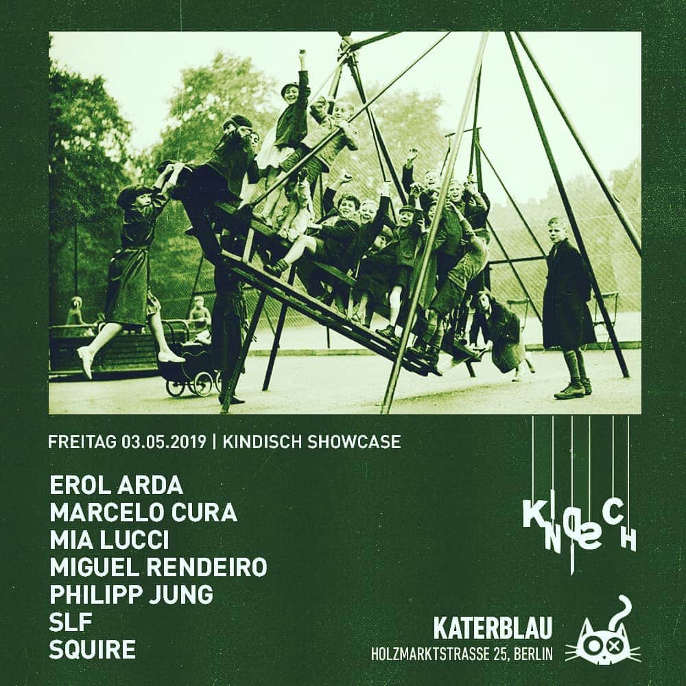 ハイメ・アルグエルスアリのインスタグラム：「We re going to Berlin!! Find me on Saturday morning at the Acid Bogen room @kindischmusic」