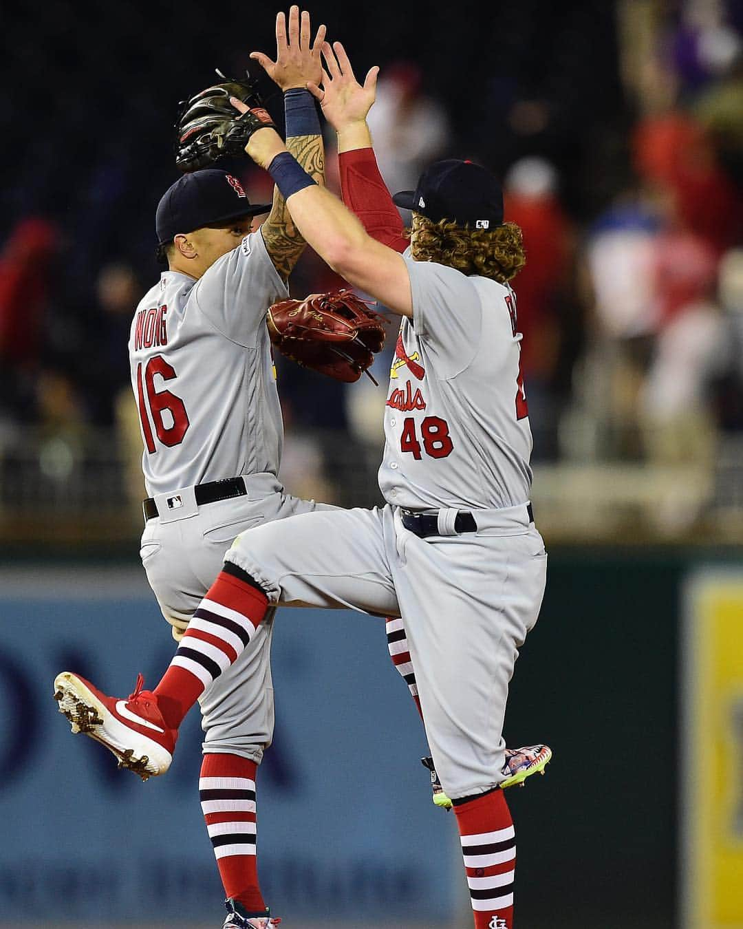 セントルイス・カージナルスさんのインスタグラム写真 - (セントルイス・カージナルスInstagram)「For just the second time in franchise history, we won 18 games in the month of April! 🙌」5月1日 11時46分 - cardinals