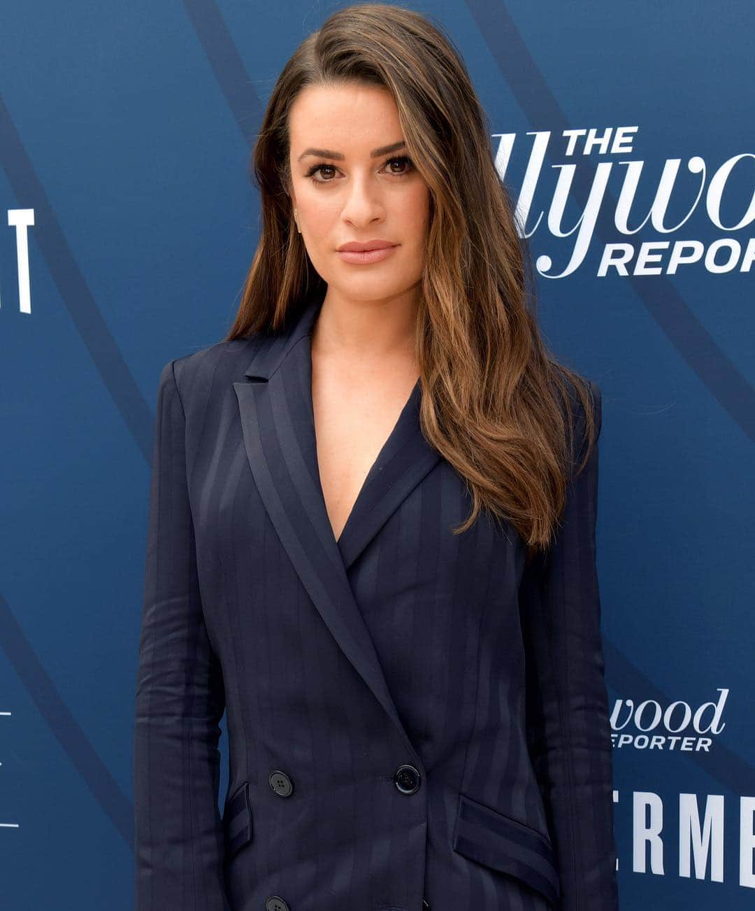 Just Jaredさんのインスタグラム写真 - (Just JaredInstagram)「@leamichele in @galvanlondon joins @evalongoria at the @hollywoodreporter’s Empowerment in Entertainment Event! #LeaMichele #Galvan #LeaMichele Photos: Getty」5月1日 11時53分 - justjared