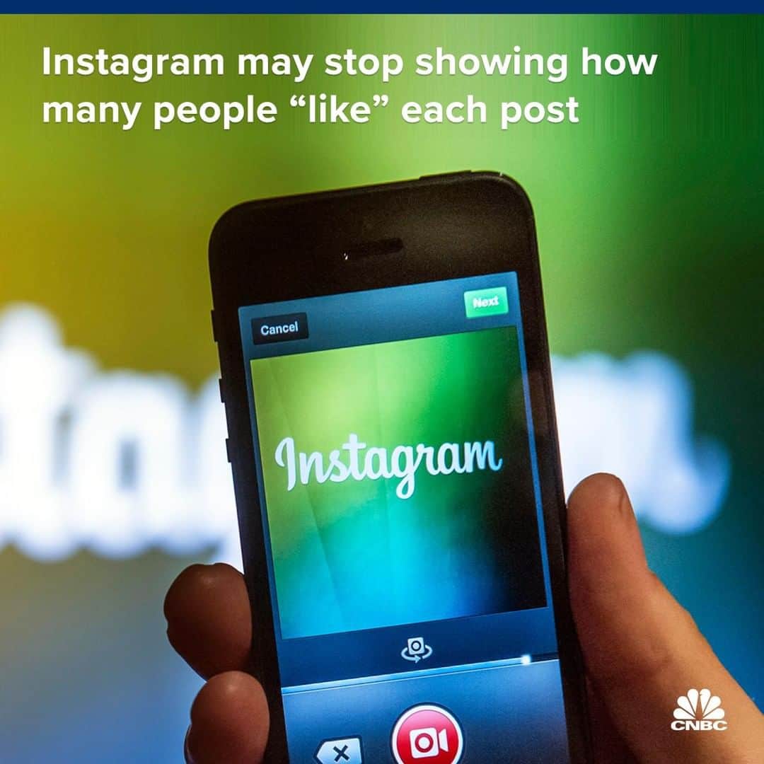 CNBCさんのインスタグラム写真 - (CNBCInstagram)「Instagram is going to test hiding “like” counts this week, Head of Instagram Adam Mosseri announced on Tuesday.⁣ ⁣ Under the test, the number of people who liked a post will no longer be shown. Users will be able to look at who liked their own post, but they won’t be able to see how many likes someone else’s post got unless they manually count them.⁣ ⁣ “We want people to worry a little bit less about how many likes they’re getting on Instagram and spend a bit more time connecting with the people that they care about,” Mosseri said. “We don’t want Instagram to feel like a competition."⁣ ⁣ Details, at the link in our bio. ⁣ ⁣ *⁣ *⁣ *⁣ *⁣ *⁣ *⁣ *⁣ *⁣ #instagram #facebook #ig #likes #socialmedia #update #business #news #new #technews #technology #cnbc #cnbctech ⁣ ⁣」5月1日 4時45分 - cnbc