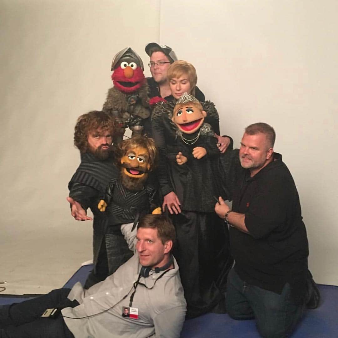 ピーター・ディンクレイジのインスタグラム：「#SesameStreet 🔥」