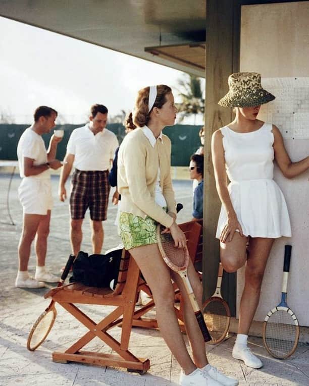 オリバーピープルズさんのインスタグラム写真 - (オリバーピープルズInstagram)「1950s tennis fashion by Slim Aarons.」5月1日 6時00分 - oliverpeoples
