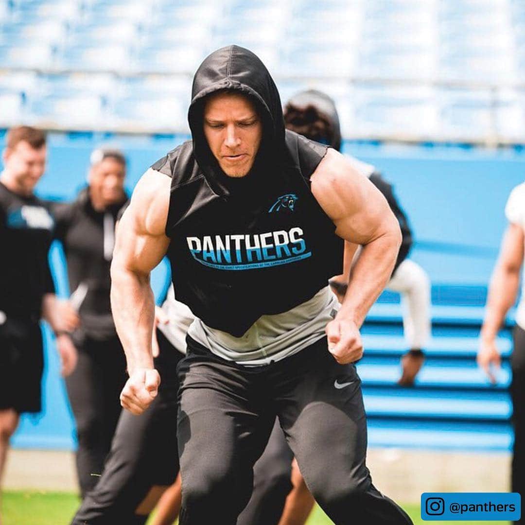 NFLさんのインスタグラム写真 - (NFLInstagram)「Watch out for @christianmccaffrey 💪 (via @panthers)」5月1日 6時37分 - nfl