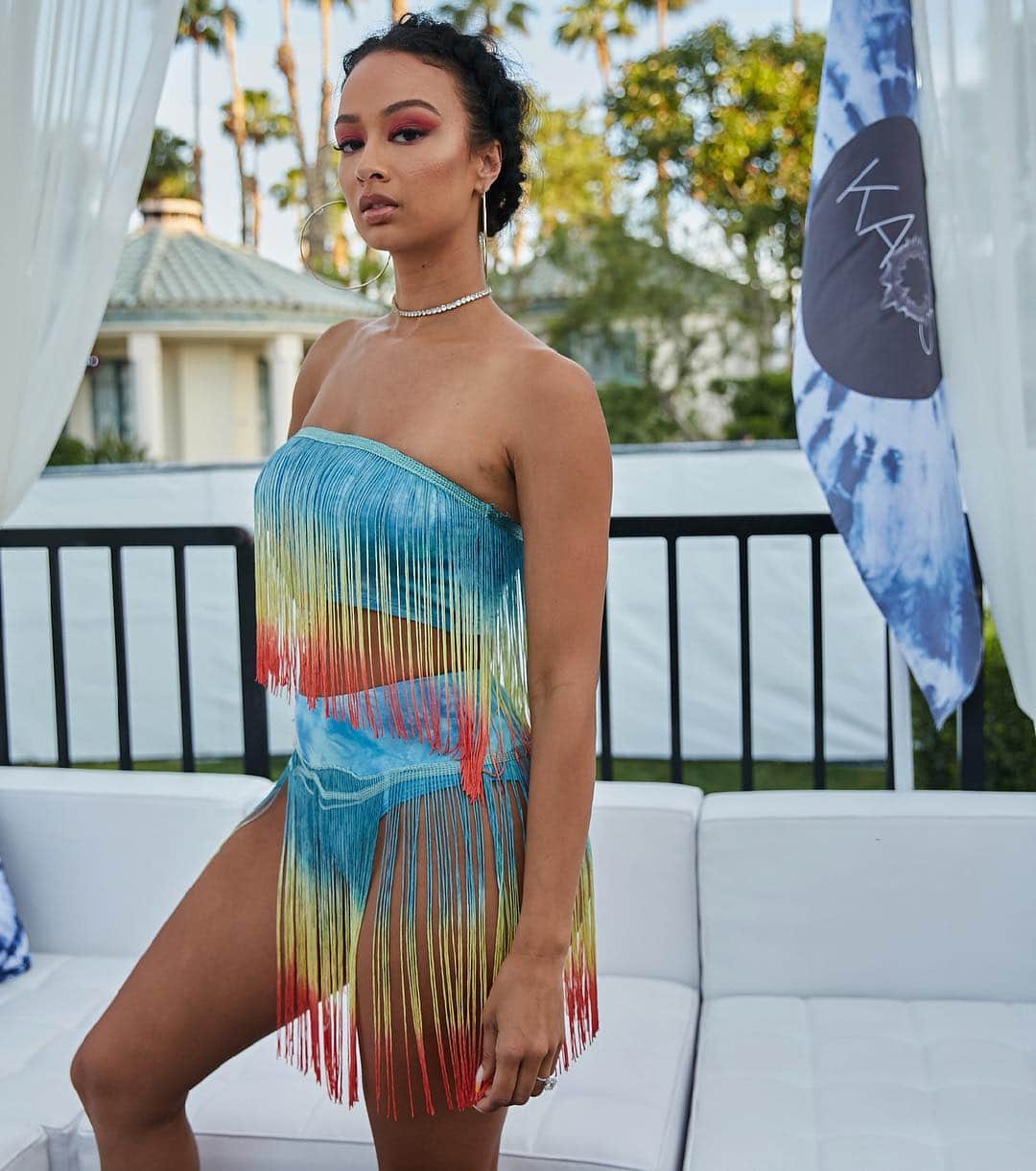 Draya Micheleさんのインスタグラム写真 - (Draya MicheleInstagram)「Queen of the Pool Party @fashionnova」5月1日 6時46分 - drayamichele