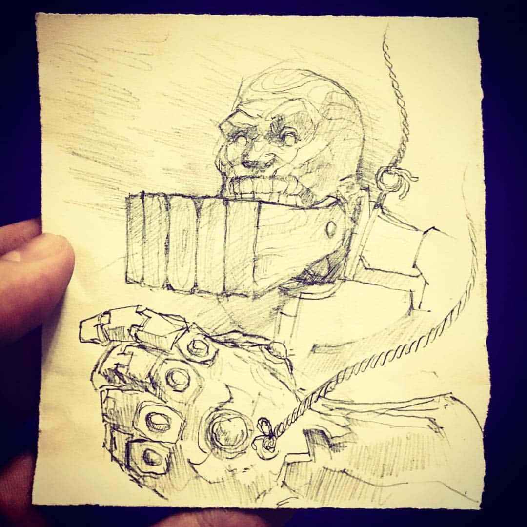 エヴァンジェリン・リリーさんのインスタグラム写真 - (エヴァンジェリン・リリーInstagram)「SquickerThanos 💪🏻 by @rodrigo_bastos_didier of #thesquickerwonkers (my books (cough*) LINK IN BIO (cough* cough*) #Thanos (was totally rooting for him until he said “I’m gonna like f*cking up your planet” or something to that effect. 🤷🏻‍♀️ #sorrynotsorry)」5月1日 6時50分 - evangelinelillyofficial