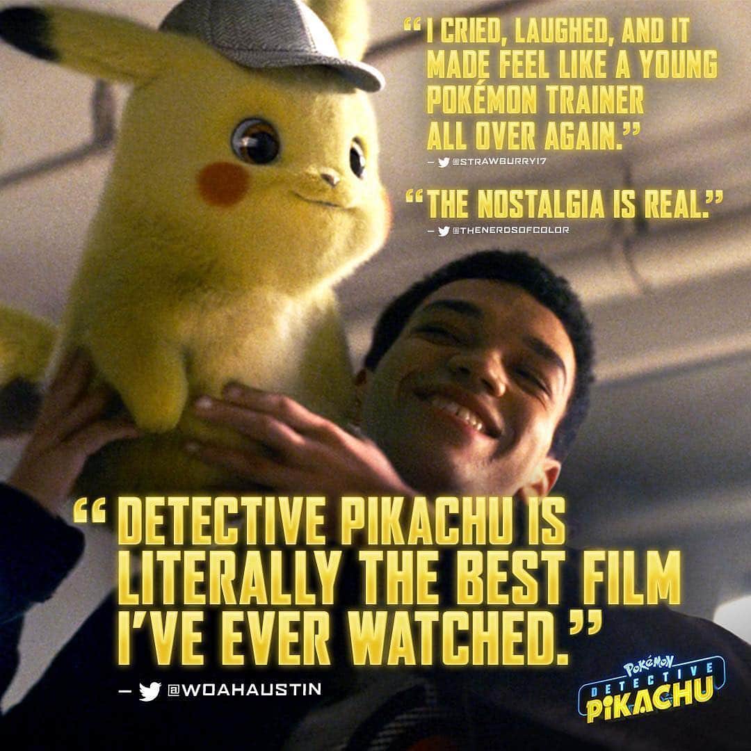 Warner Bros. Picturesさんのインスタグラム写真 - (Warner Bros. PicturesInstagram)「Partner up! Get tickets for you and your partner-in-crime to see #DetectivePikachu Link in bio.」5月1日 9時45分 - wbpictures