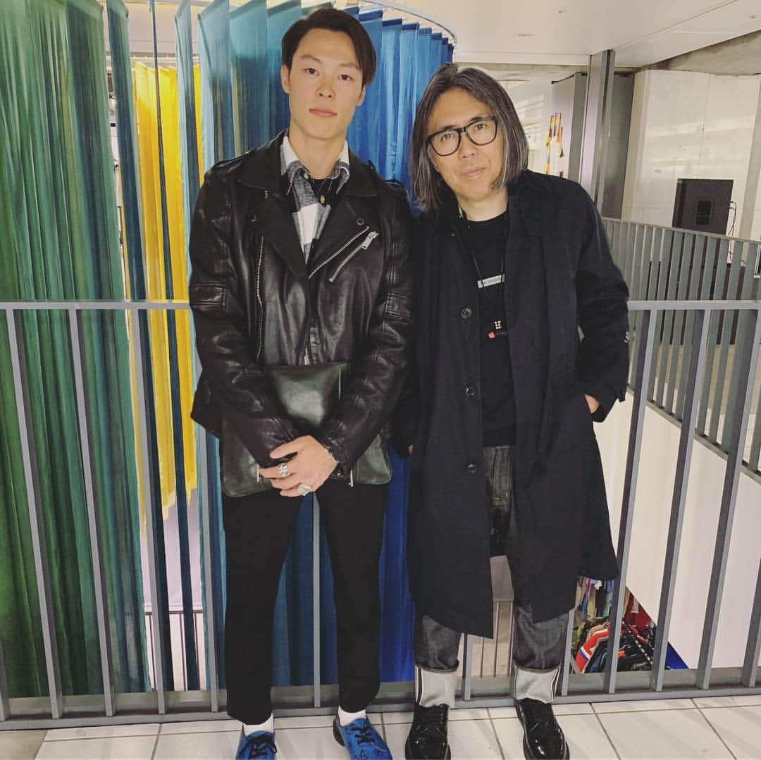 小林陵侑のインスタグラム：「ありがとうございました🤝 #midnightmarket  #hiroshifujiwara #fragmentdesign  #godselectionxxx #令和 #最高 のスタート」