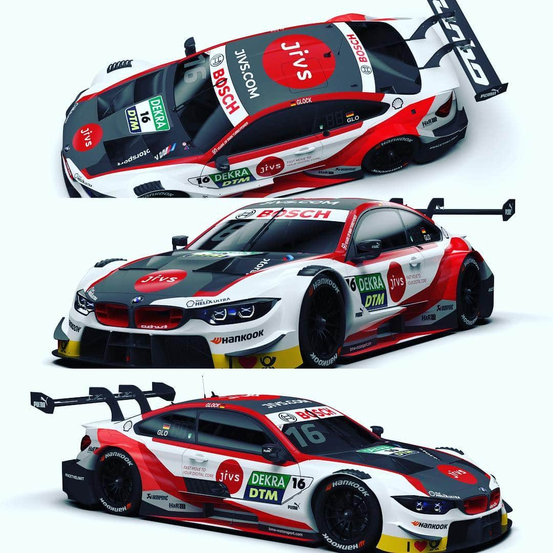 ティモ・グロックさんのインスタグラム写真 - (ティモ・グロックInstagram)「#dtm #newbabe #bmw #jivs #redgreyandwhite #timetogoracing #carporn #racing #hockenheimring #firstrace #2019」5月1日 11時16分 - realglocktimo