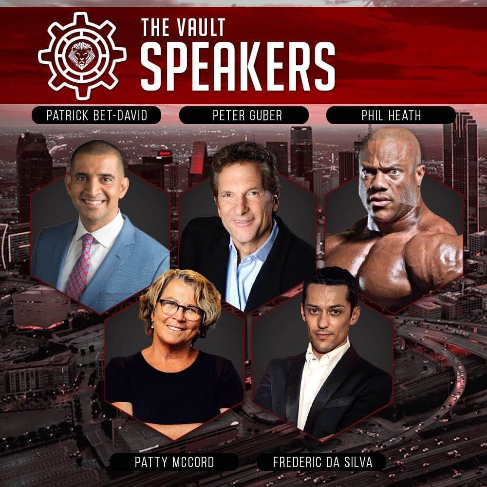 Phil Heathのインスタグラム：「Can’t wait to meet everyone at “The Vault Conference” courtesy of @patrickbetdavid and @valuetainment. Becoming a 7x Mr Olympia wasn’t easy, as it took great amounts of focus, hard work, sacrifice, willingness to learn and STAMINA to achieve our sports highest honor for seven straight years. I am honored to be apart of an event which allows me access to share perspectives to a whole different audience on how to always be a better version of self regardless of the challenges ahead and to also enjoy the ride no matter how wild it gets. Dallas, Texas get ready because this week is gonna change our lives for the better I just know it! #PhilHeath #7xMrOlympia #TheVault2019 #Valuetainment #Discipline #HardWork #Gratitude #MasteryOfSelf #entrepreneur」