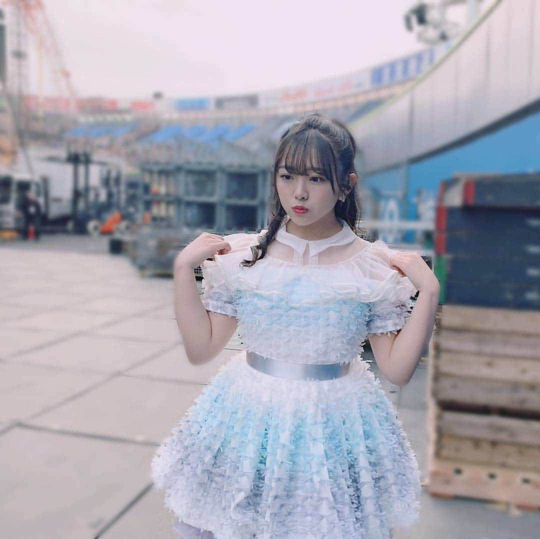 武田智加さんのインスタグラム写真 - (武田智加Instagram)「. ♥♥♥ . . #卒コン #新衣装 #hkt48 #オサレカンパニー . めちゃめちゃかわいくてお気に入り💎💕 #リボン がいっぱい♥ #シンデレラ #cinderella  が私の衣装のテーマって勝手に思ってる笑 . 衣装さんに感謝です♥ いつも衣装本当に可愛い🐰💓 . . #ステージ衣装 #衣装 #blue #purple #シースルー」5月1日 21時07分 - moka0225_hkt