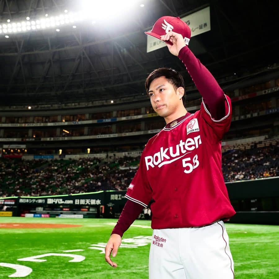 東北楽天ゴールデンイーグルスさんのインスタグラム写真 - (東北楽天ゴールデンイーグルスInstagram)「⚾️ ⚾️H 0-9 E⚾️ 令和初戦を大勝で飾り連敗もストップ‼️ 辛島選手が6回無失点7奪三振の快投で無傷の3勝目👑 ブラッシュ選手は先制タイムリーを含む2安打2打点👏🏼 オコエ選手も2安打3打点と大暴れ‼️ #rakuteneagles #RESTART #日本一の東北へ #辛島航 #ブラッシュ #オコエ瑠偉」5月1日 22時19分 - rakuten_eagles