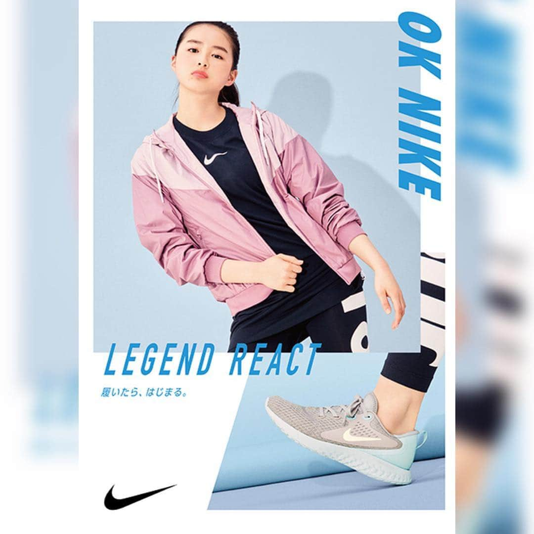 ABCマートさんのインスタグラム写真 - (ABCマートInstagram)「「OK NIKE」履いたら、はじまる。 NIKE LEGEND REACT👟👟 スムーズに、すばやく反応🏃‍♀️🏃‍♀️フィット感があり、無駄のない履き心地で、自由な動きをサポートします‼ ️驚くほどスムーズで弾力性のあるフォームがランニングの衝撃を吸収🌪 エンジニアードメッシュと部分的なブーティー構造により効果的なサポート力が得られ、着脱も簡単です。 是非お試しください☺️ #nike #legendreact #airmax #履いたらはじまる #ランニング #abcmart #abcマート  #スニーカー #ランニングシューズ #箭内夢菜 @yumenayanai_official」5月1日 13時21分 - abc_mart_japan