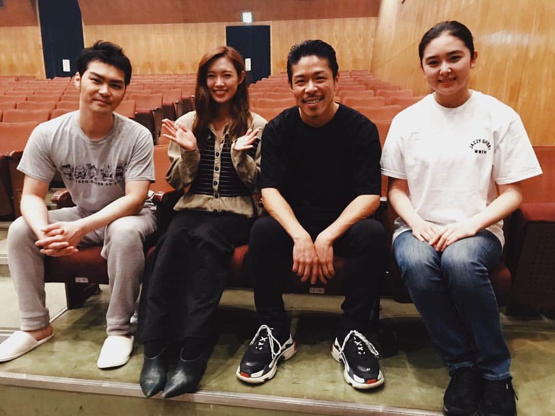 劇団EXILE 松組のインスタグラム：「「銀幕の果てに」 ののりきが観に来てくれた！ ありがとう^_^」