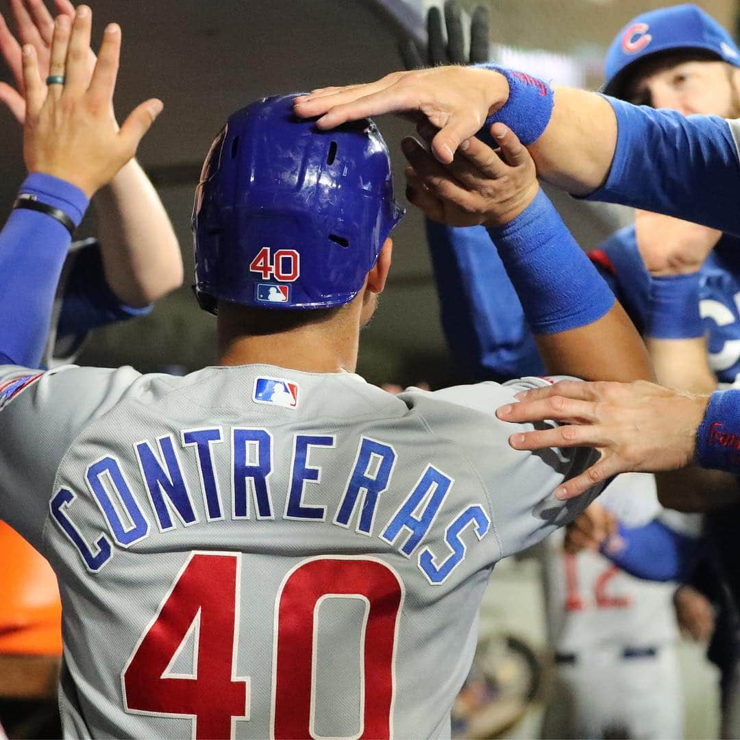 シカゴ・カブスさんのインスタグラム写真 - (シカゴ・カブスInstagram)「#Cubs win! #EverybodyIn」5月1日 14時32分 - cubs