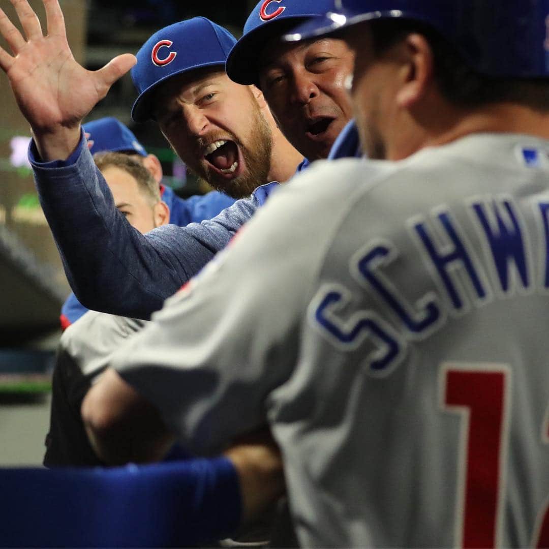 シカゴ・カブスさんのインスタグラム写真 - (シカゴ・カブスInstagram)「#Cubs win! #EverybodyIn」5月1日 14時32分 - cubs